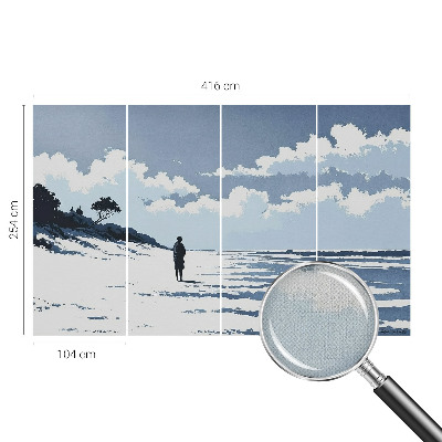 Fototapeta za otroško sobo Tišina na plaži