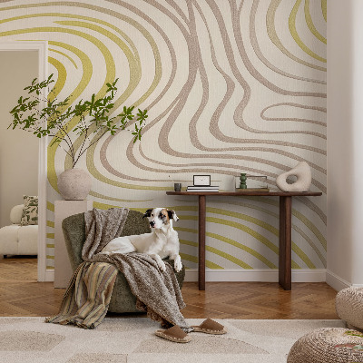 Otroška fototapeta z nežnim motivom tekoče elegance za otroško sobo