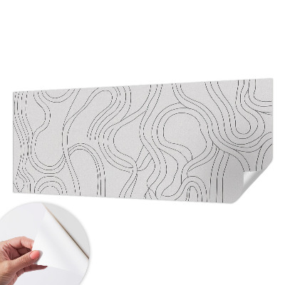 Samolepilna fototapeta z motivom organskih linij