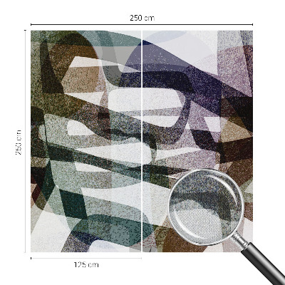 Fototapeta za otroško sobo z barvnim vzorcem pentelj