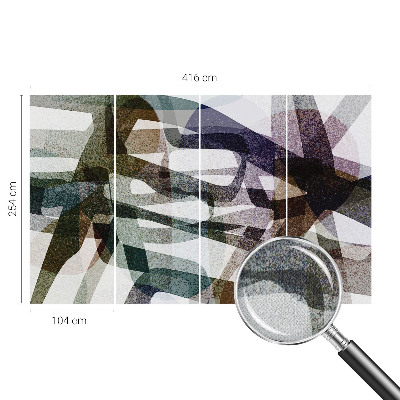 Fototapeta za otroško sobo Barviti pentlji