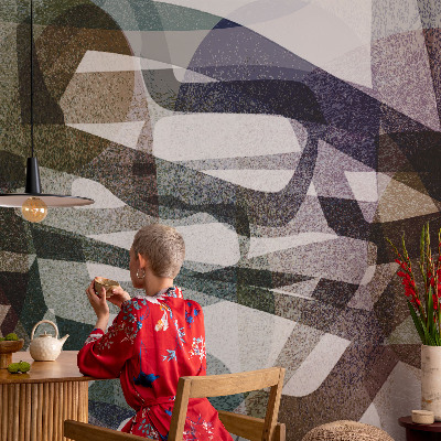 Fototapeta za otroško sobo Barviti pentlji