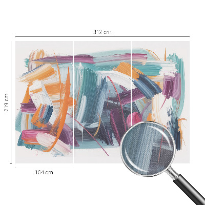 3D fototapeta Energični udarci