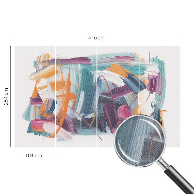 3D fototapeta Energični udarci