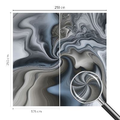 Samolepilna fototapeta za dnevno sobo Vrtinčasti oblaki