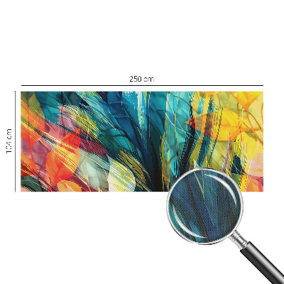 Samolepilna fototapeta za dnevno sobo Abstraktni listi