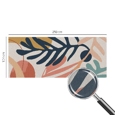 Samolepilna fototapeta Listnati vzorci