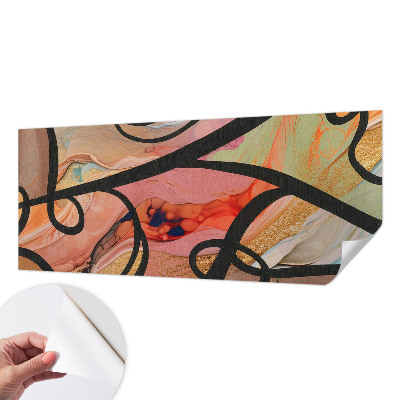 Fototapeta za otroško sobo Barvito gibanje