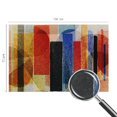 Otroška fototapeta z motivom geometrijskih oblik