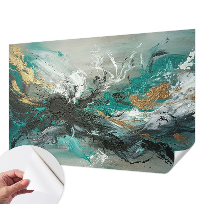 Samolepilna fototapeta za spalnico Umetniški vrtinec