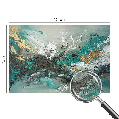 Samolepilna fototapeta za spalnico Umetniški vrtinec