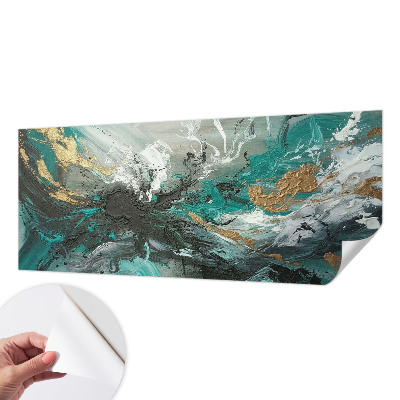 Samolepilna fototapeta za spalnico Umetniški vrtinec