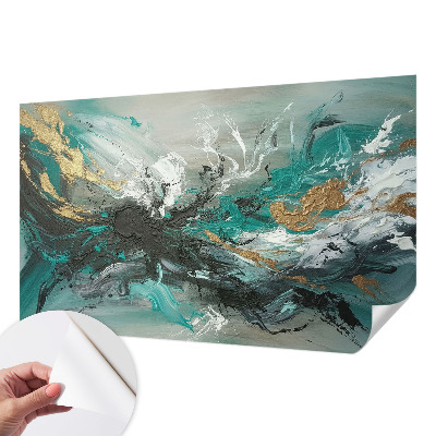 Samolepilna fototapeta za spalnico Umetniški vrtinec