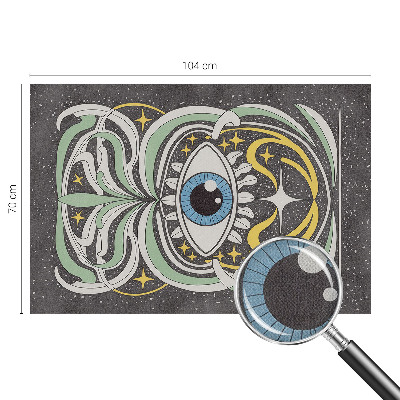 Fototapeta za otroško sobo Simetrično oko