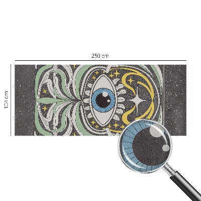 Fototapeta za otroško sobo Simetrično oko