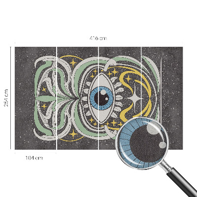 Fototapeta za otroško sobo Simetrično oko