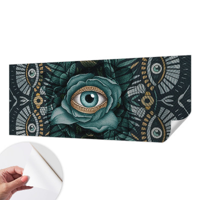 Otroška fototapeta z motivom cvetličnega očesa