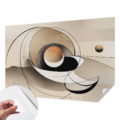 3D fototapeta z motivom harmonične abstrakcije