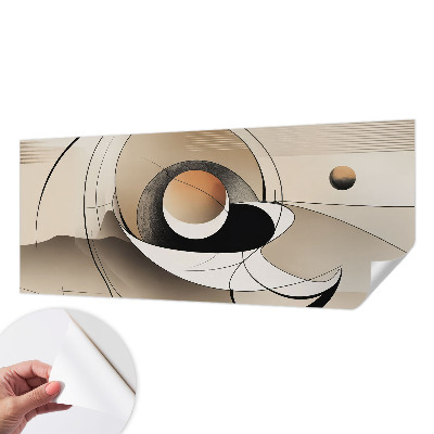 3D fototapeta z motivom harmonične abstrakcije