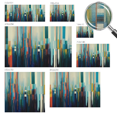 Samolepilna fototapeta za spalnico Abstraktne črte