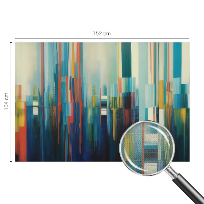 Samolepilna fototapeta za spalnico Abstraktne črte