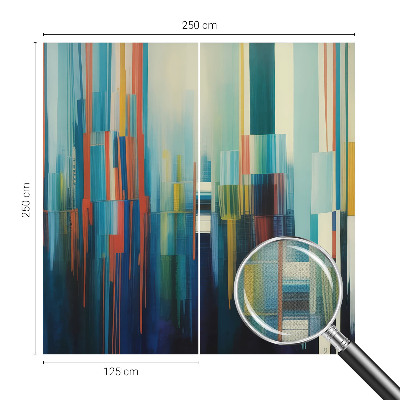 Samolepilna fototapeta za spalnico Abstraktne črte