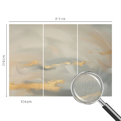 Samolepilna fototapeta za dnevno sobo Nežne proge