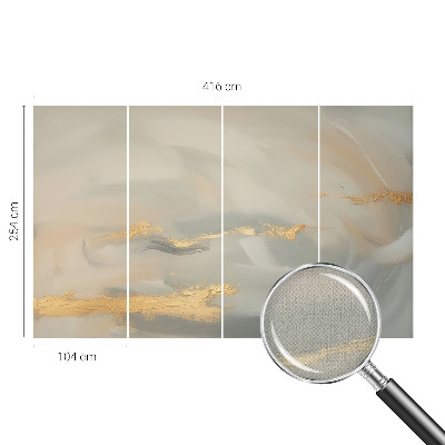 Samolepilna fototapeta za dnevno sobo Nežne proge