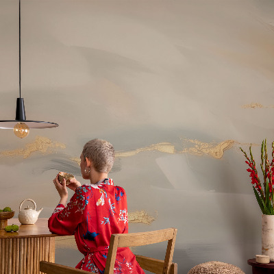 Samolepilna fototapeta za dnevno sobo Nežne proge