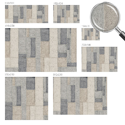 Samolepilna fototapeta Geometrijski mozaik