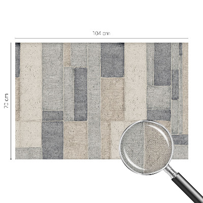 Samolepilna fototapeta z geometrijskim mozaikom