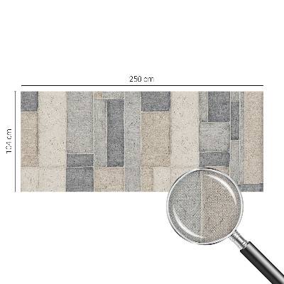 Samolepilna fototapeta z geometrijskim mozaikom