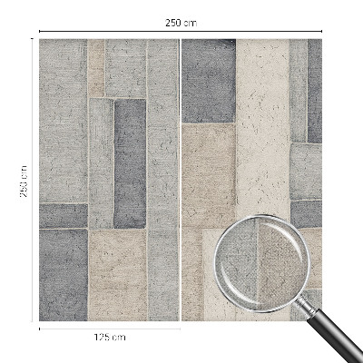 Samolepilna fototapeta z geometrijskim mozaikom