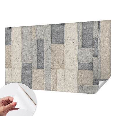 Samolepilna fototapeta z geometrijskim mozaikom