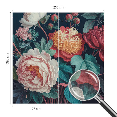 3D fototapeta Barvite rože