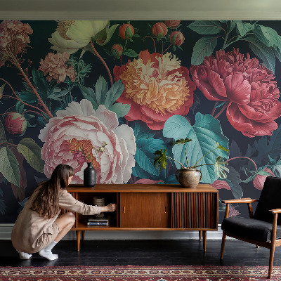 3D fototapeta Barvite rože