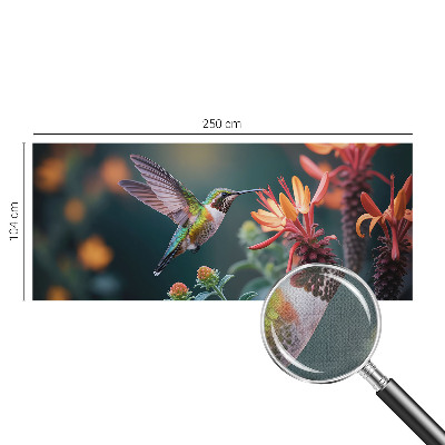 3D fototapeta Cvetovi kolibrija