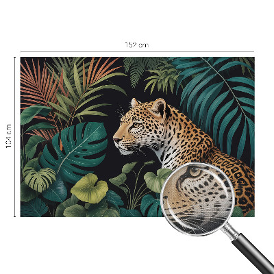 Otroška fototapeta z motivom eksotičnega leoparda