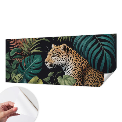 Otroška fototapeta z motivom eksotičnega leoparda