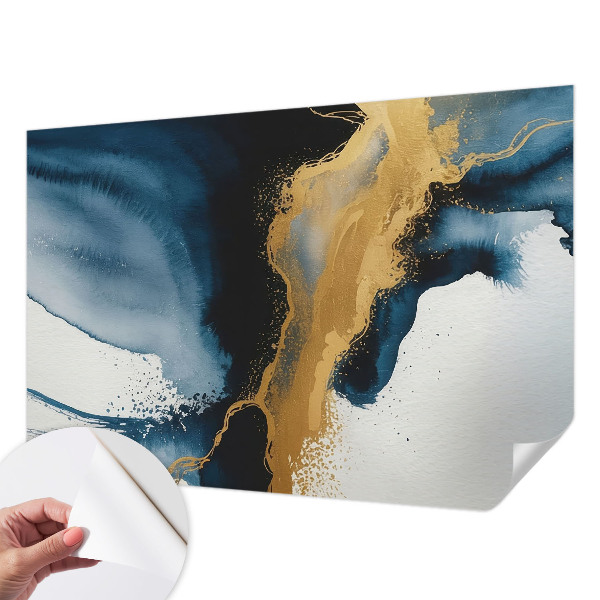 Samolepilna fototapeta za spalnico Barvita abstrakcija