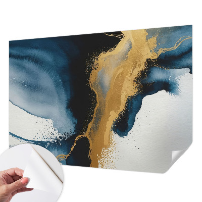 Samolepilna fototapeta za spalnico Barvita abstrakcija