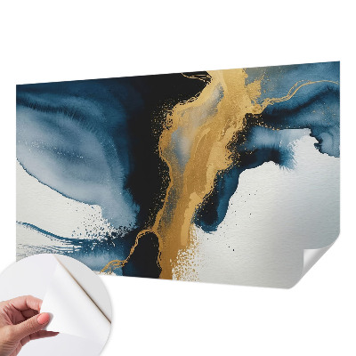 Samolepilna fototapeta za spalnico Barvita abstrakcija