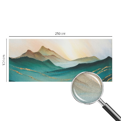 3D fototapeta Mirna pokrajina