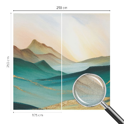 3D fototapeta Mirna pokrajina