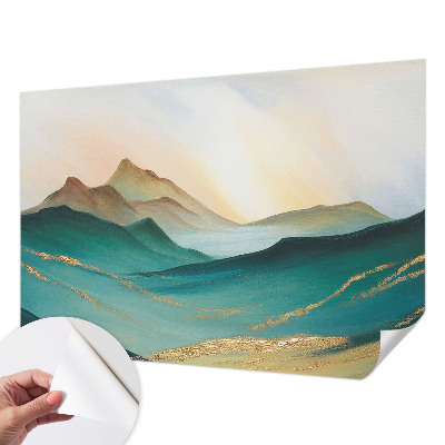 3D fototapeta Mirna pokrajina