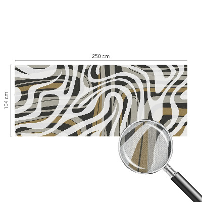 Fototapeta za otroško sobo z motivom abstraktnih črt