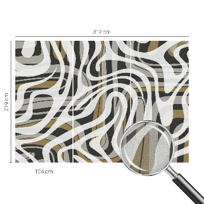 Fototapeta za otroško sobo Abstraktne črte