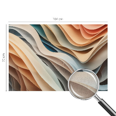 Samolepilna fototapeta Valovite oblike