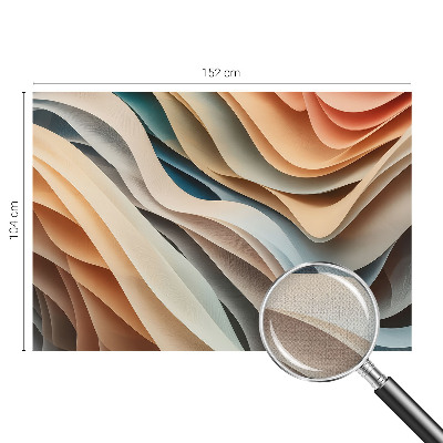 Samolepilna fototapeta Valovite oblike