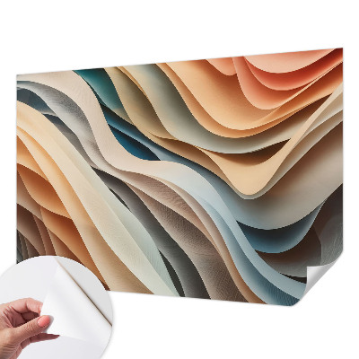 Samolepilna fototapeta Valovite oblike